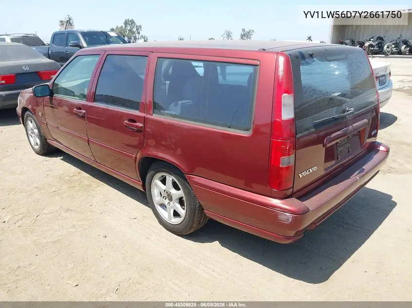 2000 Volvo V70 Glt VIN: YV1LW56D7Y2661750 Lot: 45309825