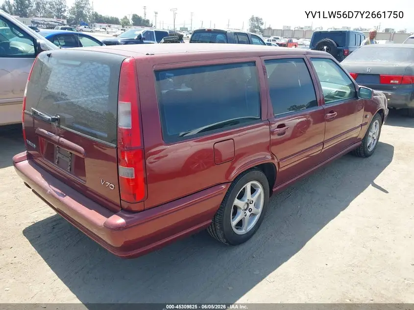 2000 Volvo V70 Glt VIN: YV1LW56D7Y2661750 Lot: 45309825