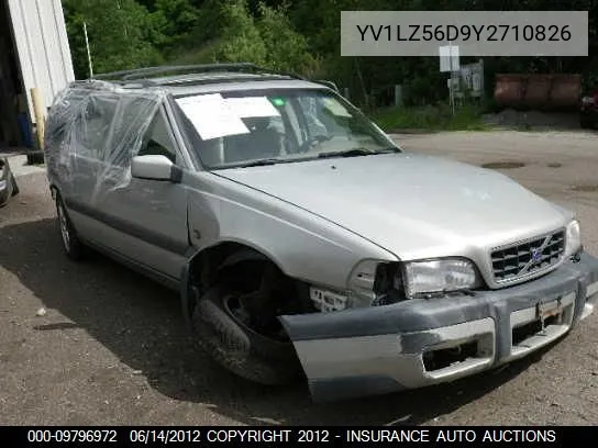2000 Volvo V70 Xc Awd/Se VIN: YV1LZ56D9Y2710826 Lot: 9796972