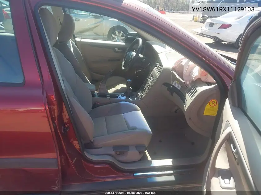2001 Volvo V70 2.4 VIN: YV1SW61RX11129103 Lot: 44799698