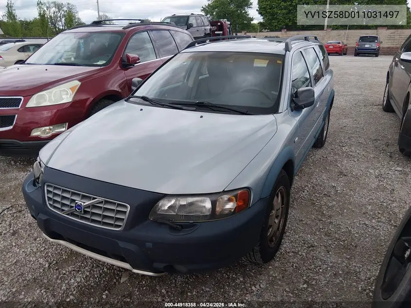 2001 Volvo V70 Xc VIN: YV1SZ58D011031497 Lot: 44918358