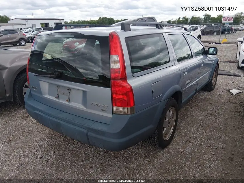 2001 Volvo V70 Xc VIN: YV1SZ58D011031497 Lot: 44918358