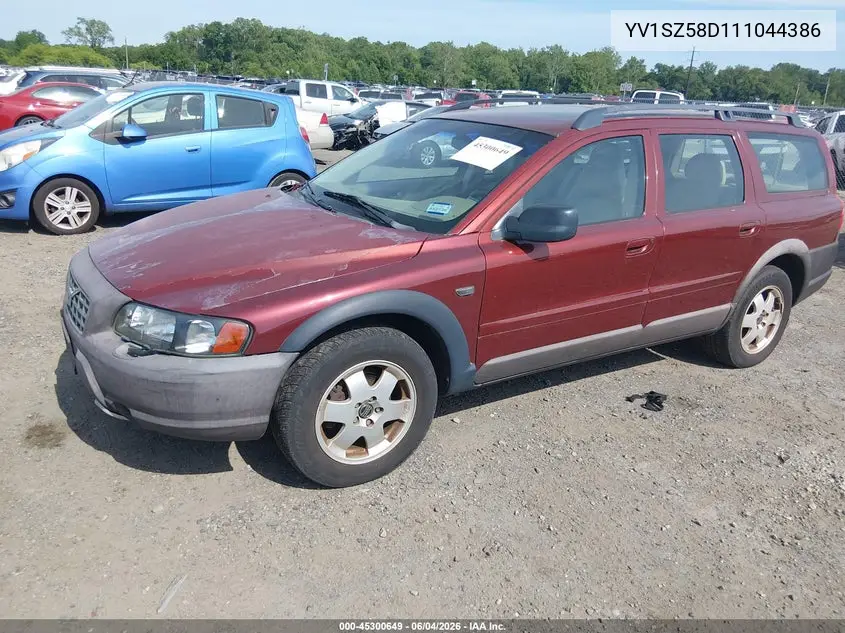 2001 Volvo V70 Xc VIN: YV1SZ58D111044386 Lot: 45300649