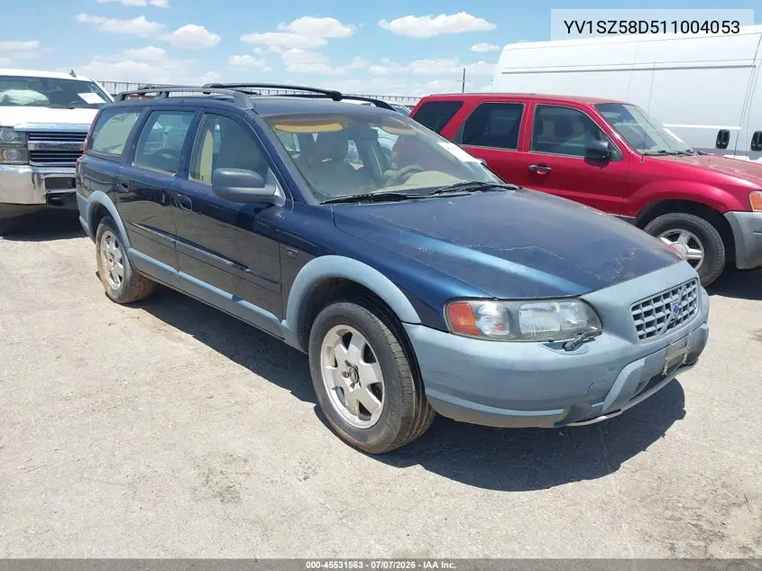 2001 Volvo V70 Xc VIN: YV1SZ58D511004053 Lot: 45531563