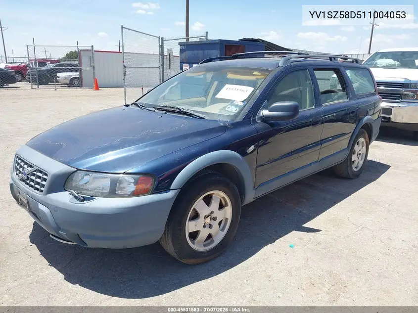 2001 Volvo V70 Xc VIN: YV1SZ58D511004053 Lot: 45531563