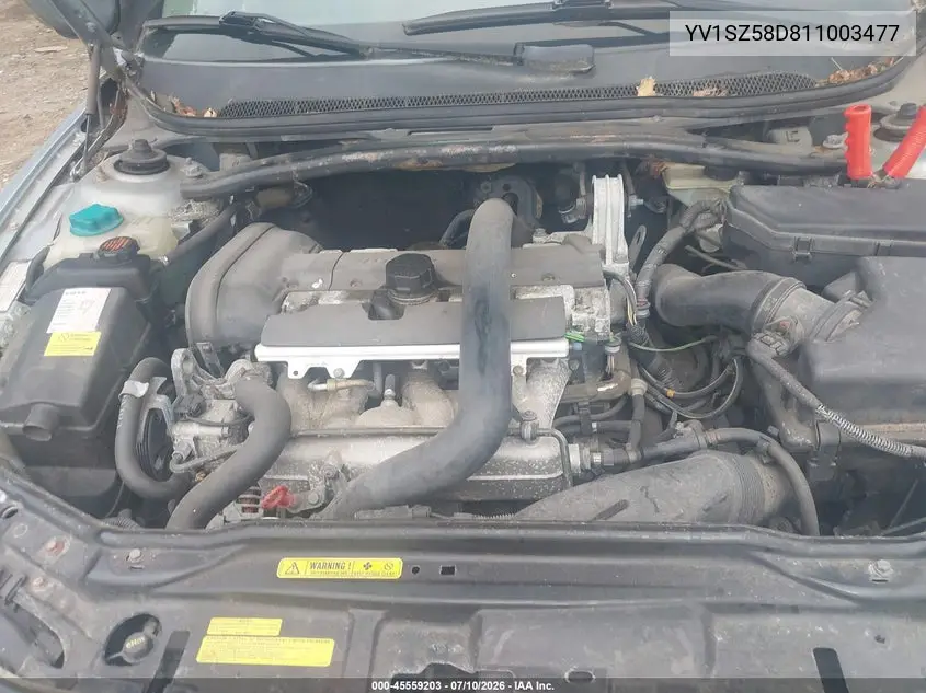 2001 Volvo V70 Xc VIN: YV1SZ58D811003477 Lot: 45559203