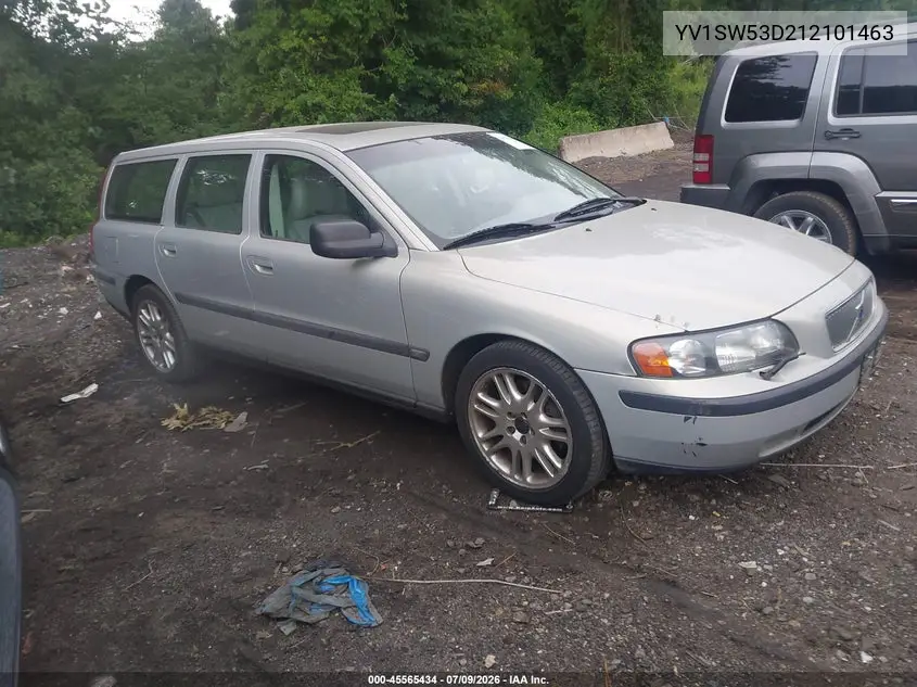 2001 Volvo V70 T5 VIN: YV1SW53D212101463 Lot: 45565434