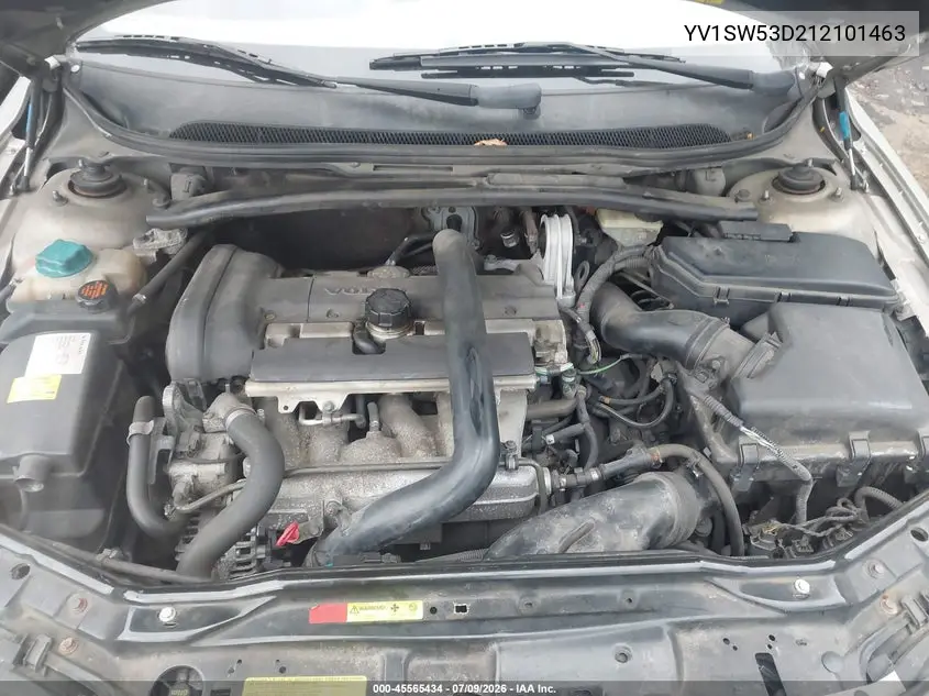 2001 Volvo V70 T5 VIN: YV1SW53D212101463 Lot: 45565434