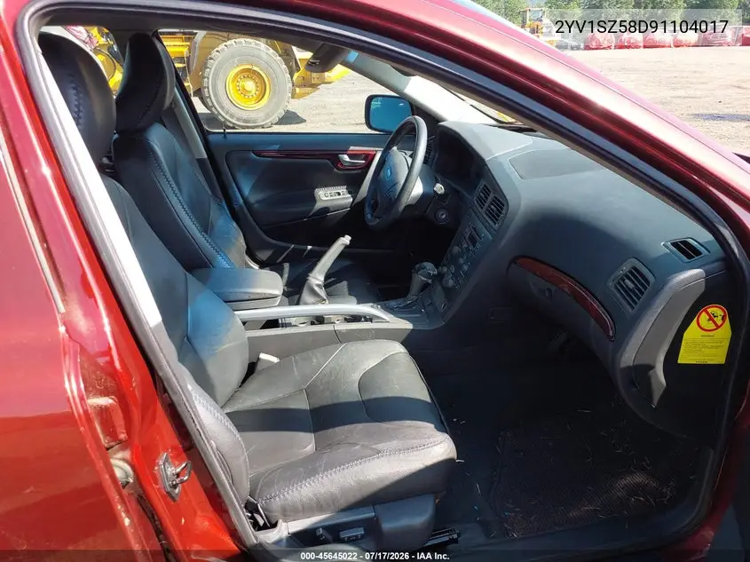 2001 Volvo V70 VIN: 2YV1SZ58D91104017 Lot: 45645022