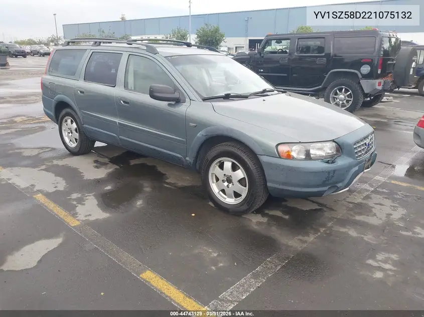 2002 Volvo V70 Xc VIN: YV1SZ58D221075132 Lot: 44743129