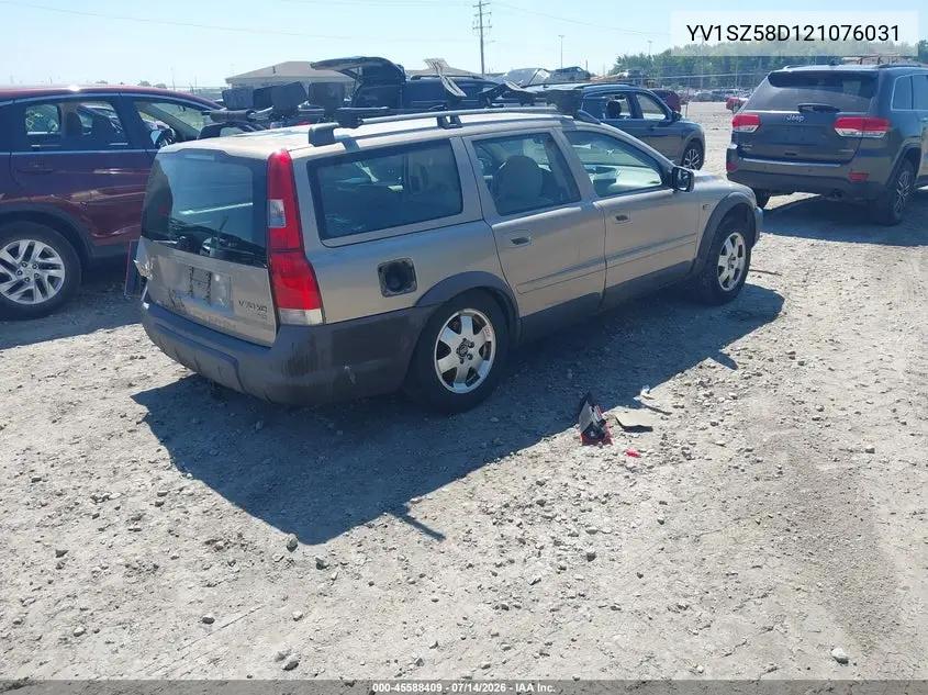 2002 Volvo V70 Xc VIN: YV1SZ58D121076031 Lot: 45588409