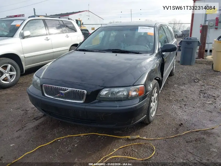 2003 Volvo V70 2.4 VIN: YV1SW61T332314084 Lot: 44066902