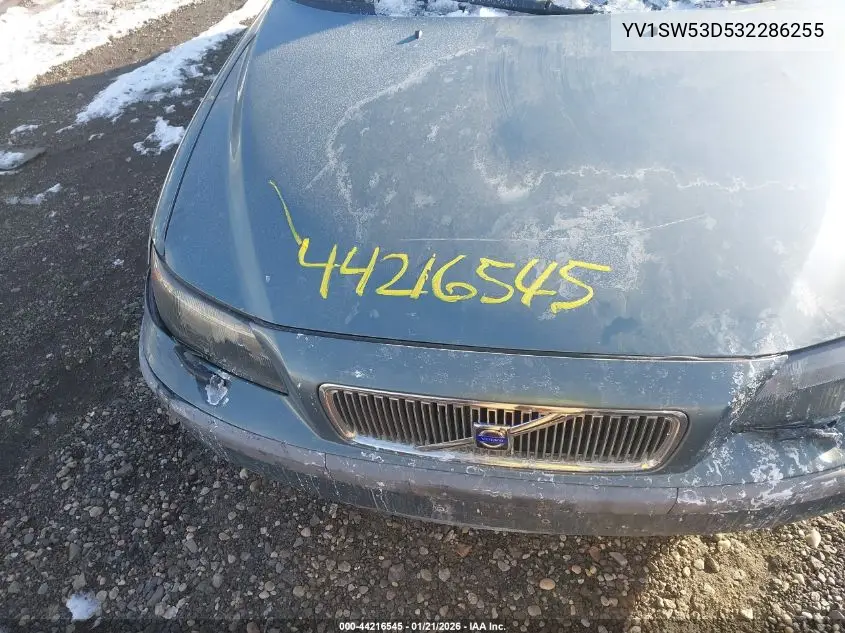 2003 Volvo V70 T5 VIN: YV1SW53D532286255 Lot: 44216545