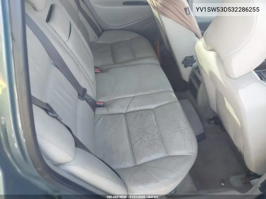 2003 Volvo V70 T5 VIN: YV1SW53D532286255 Lot: 44216545