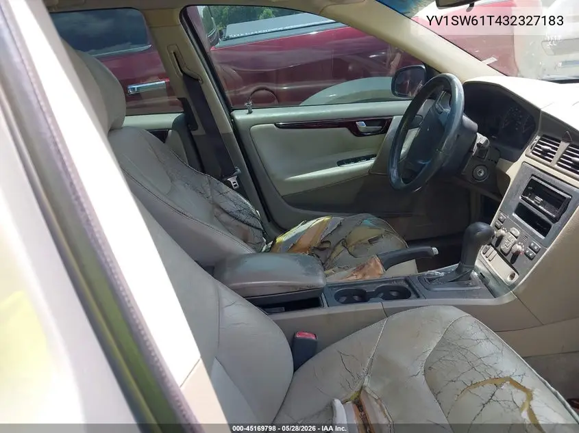 2003 Volvo V70 2.4 VIN: YV1SW61T432327183 Lot: 45169798