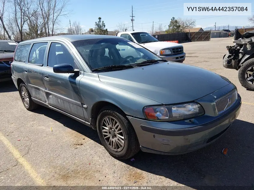 2004 Volvo V70 2.4 VIN: YV1SW64A442357084 Lot: 44501423