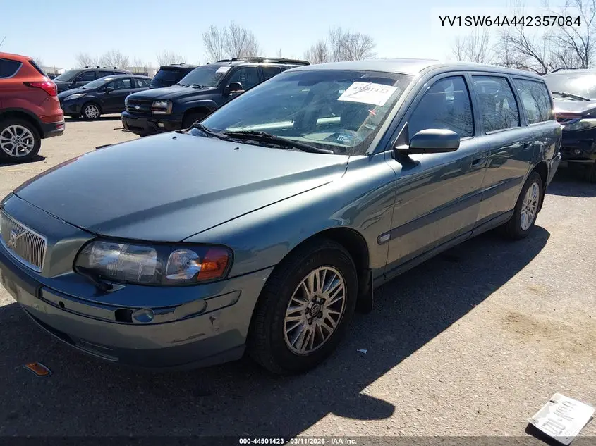 2004 Volvo V70 2.4 VIN: YV1SW64A442357084 Lot: 44501423