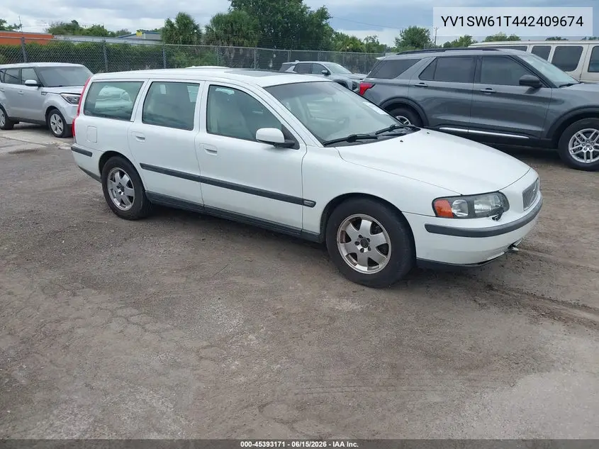 2004 Volvo V70 2.4 VIN: YV1SW61T442409674 Lot: 45393171