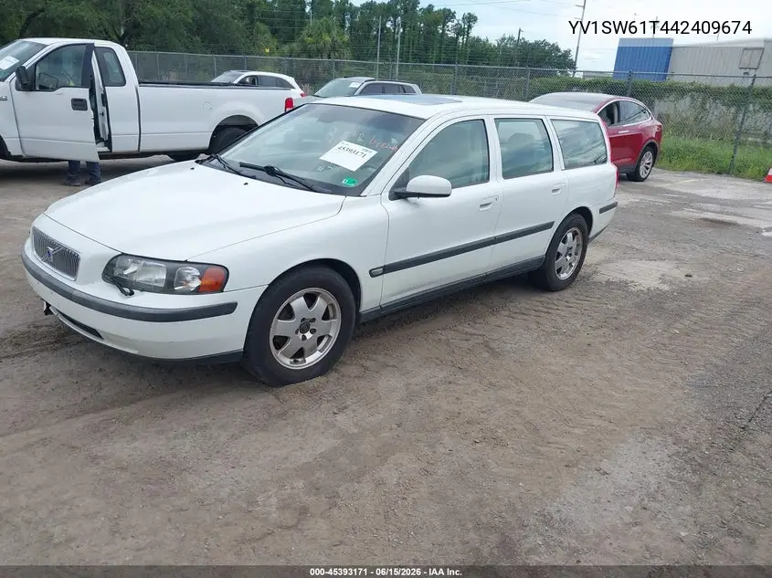 2004 Volvo V70 2.4 VIN: YV1SW61T442409674 Lot: 45393171
