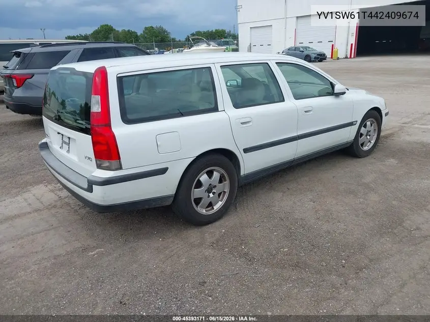 2004 Volvo V70 2.4 VIN: YV1SW61T442409674 Lot: 45393171