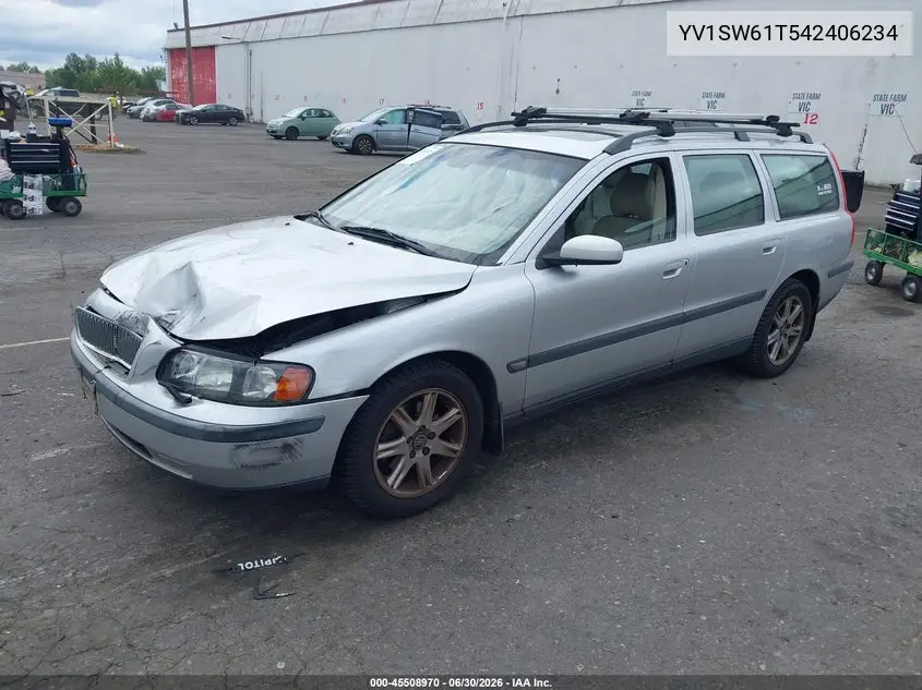 2004 Volvo V70 2.4 VIN: YV1SW61T542406234 Lot: 45508970