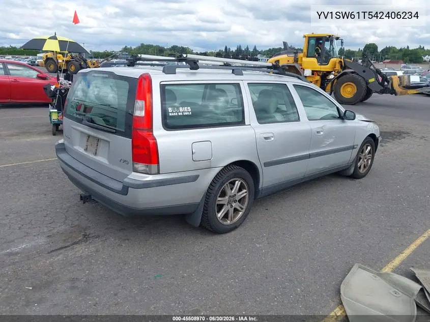 2004 Volvo V70 2.4 VIN: YV1SW61T542406234 Lot: 45508970