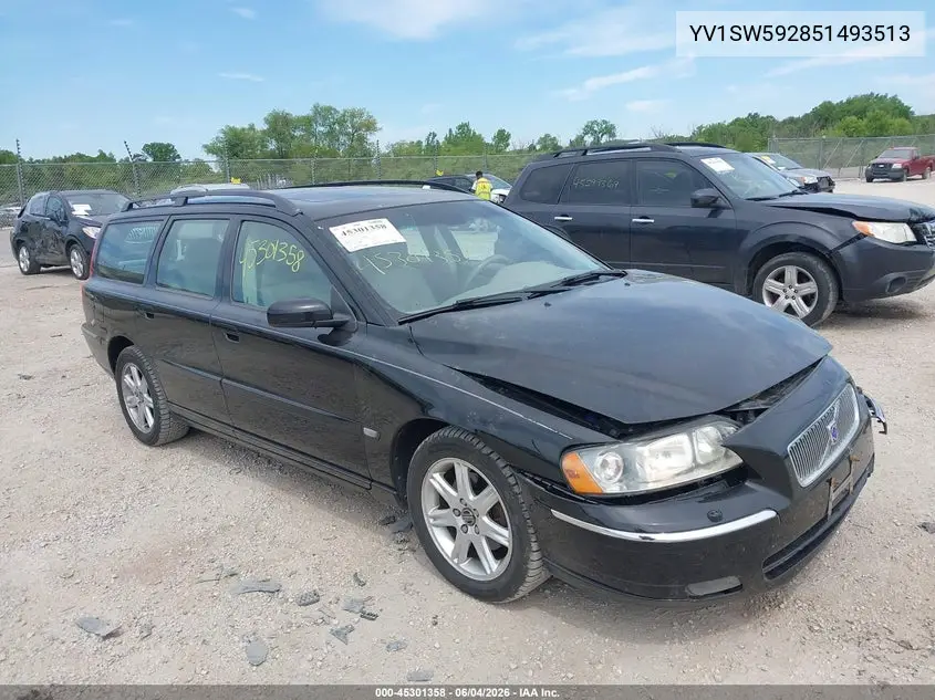 2005 Volvo V70 2.5T VIN: YV1SW592851493513 Lot: 45301358
