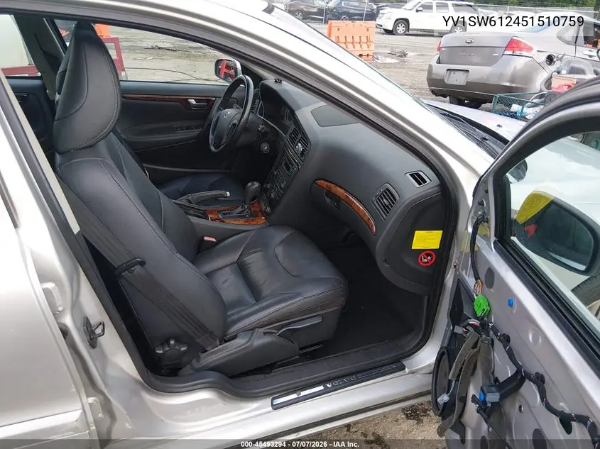 2005 Volvo V70 2.4 A/2.4 A Sr/2.4 M/2.4 M Sr VIN: YV1SW612451510759 Lot: 45493294