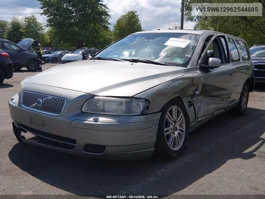 2006 Volvo V70 2.4 VIN: YV1SW612962544885 Lot: 45112441