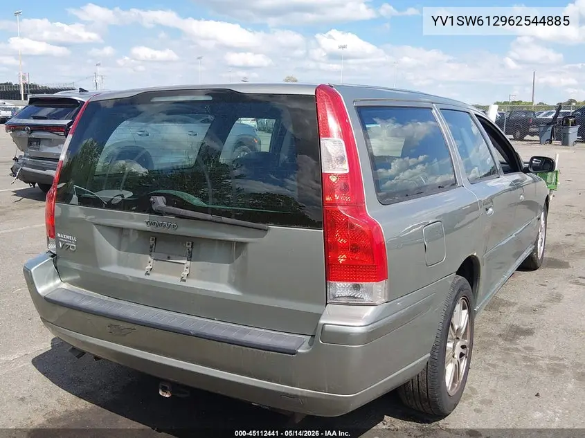 2006 Volvo V70 2.4 VIN: YV1SW612962544885 Lot: 45112441