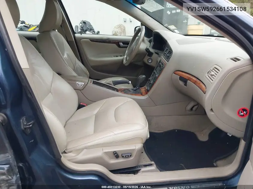 2006 Volvo V70 2.5T VIN: YV1SW592661534108 Lot: 45113230