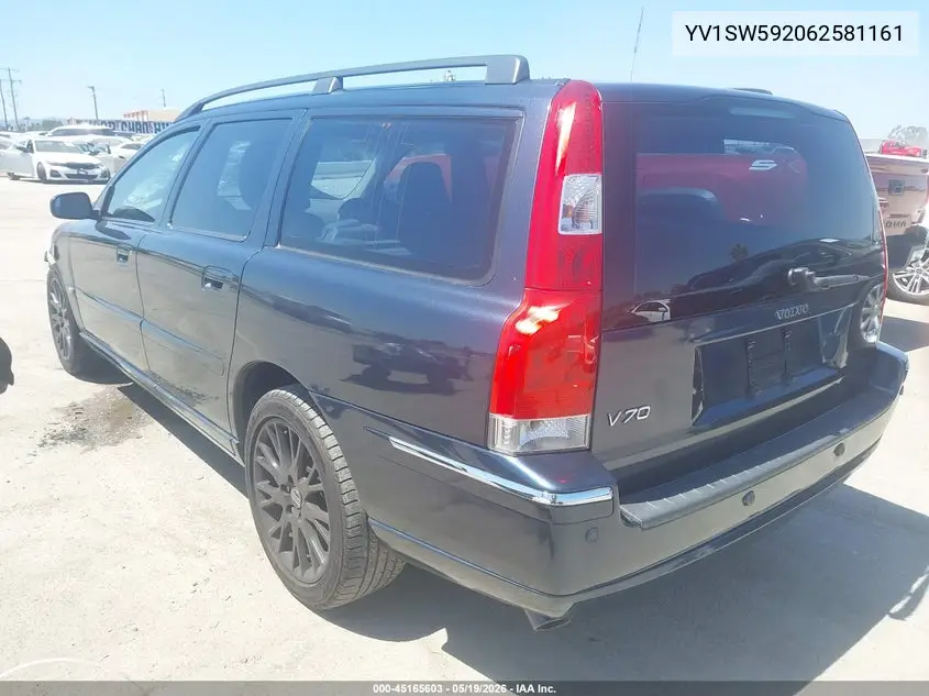 2006 Volvo V70 2.5T VIN: YV1SW592062581161 Lot: 45165603