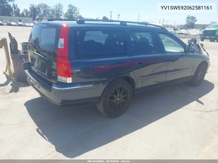 2006 Volvo V70 2.5T VIN: YV1SW592062581161 Lot: 45165603