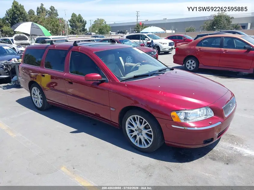 2006 Volvo V70 2.5T VIN: YV1SW592262595885 Lot: 45535958