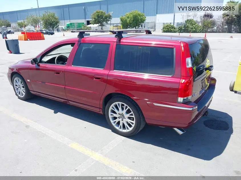 2006 Volvo V70 2.5T VIN: YV1SW592262595885 Lot: 45535958