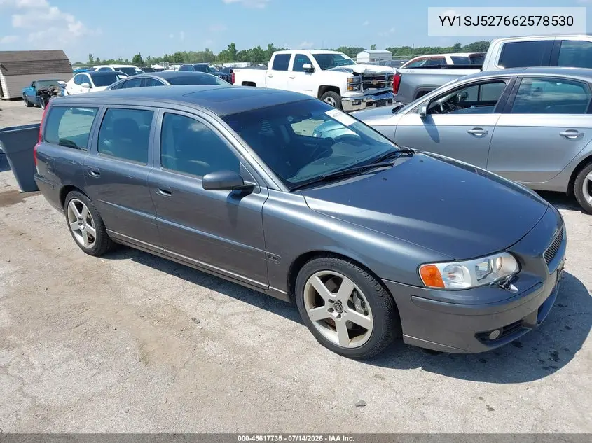 2006 Volvo V70 R VIN: YV1SJ527662578530 Lot: 45617735