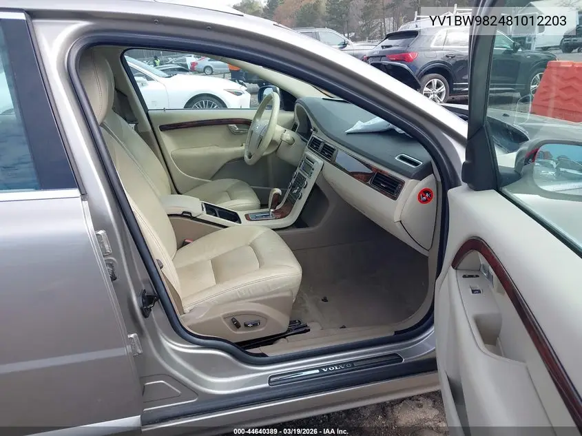 2008 Volvo V70 3.2 VIN: YV1BW982481012203 Lot: 44640389