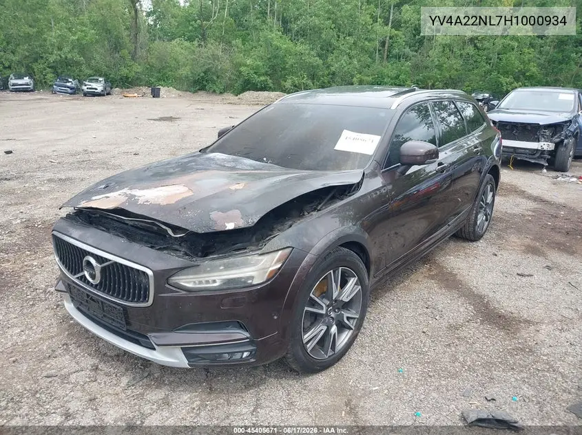 2017 Volvo V90 Cross Country T6 VIN: YV4A22NL7H1000934 Lot: 45405671