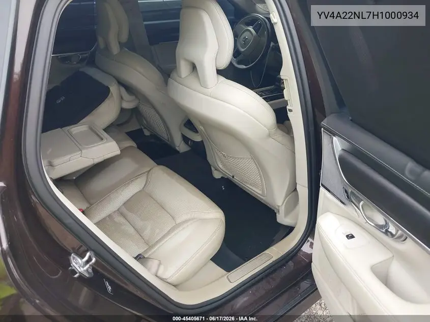 2017 Volvo V90 Cross Country T6 VIN: YV4A22NL7H1000934 Lot: 45405671