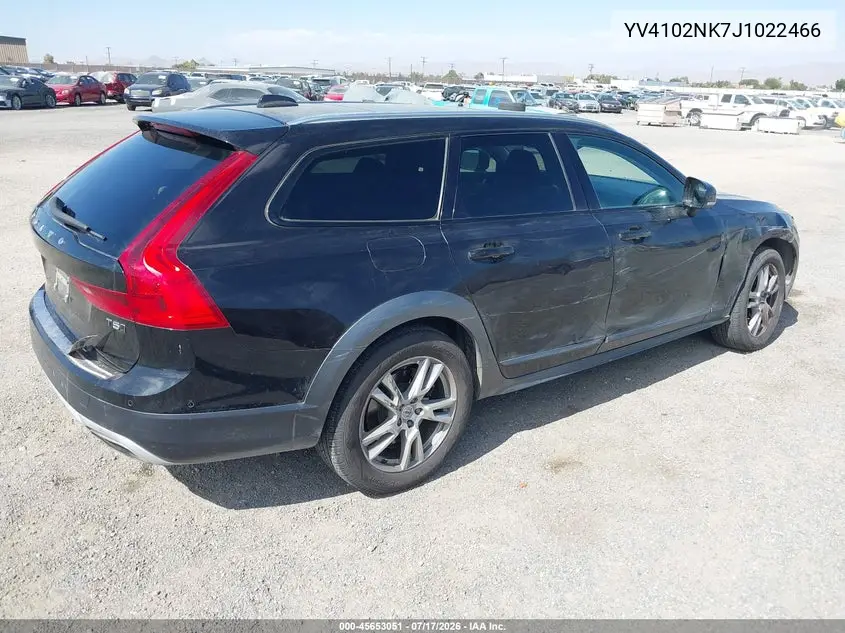 2018 Volvo V90 Cross Country T5 VIN: YV4102NK7J1022466 Lot: 45653051