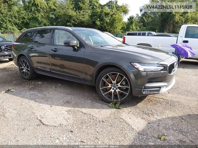 2020 Volvo V90 Cross Country T6 VIN: YV4A22NL5L1115928 Lot: 45622157