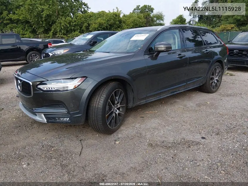 2020 Volvo V90 Cross Country T6 VIN: YV4A22NL5L1115928 Lot: 45622157