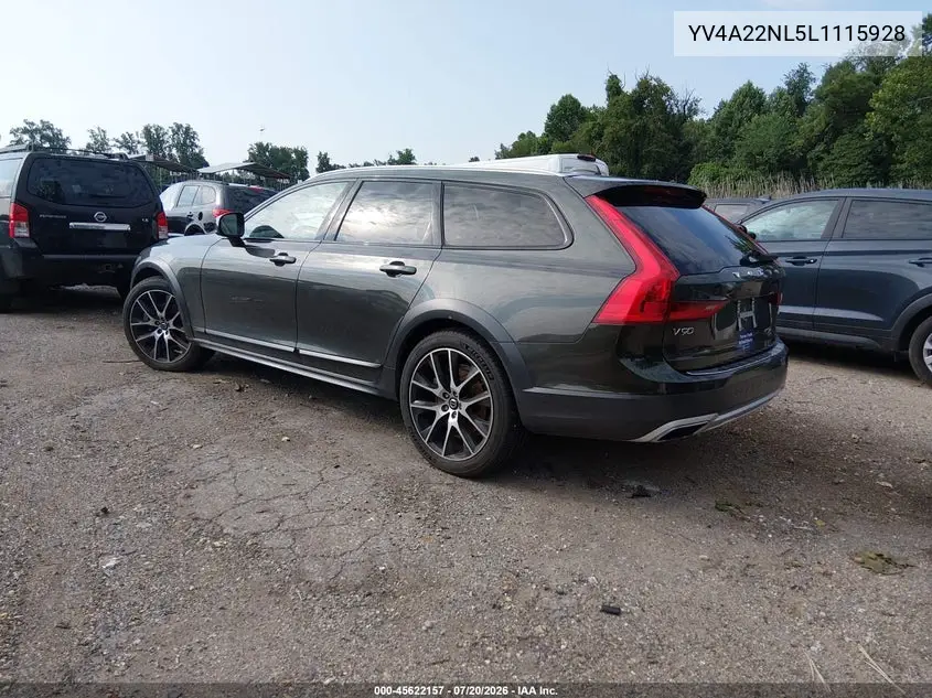 2020 Volvo V90 Cross Country T6 VIN: YV4A22NL5L1115928 Lot: 45622157