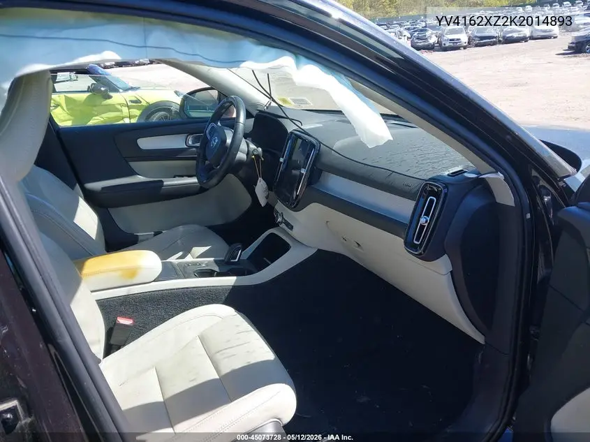 2019 Volvo Xc40 T5 Momentum/T5 R-Design VIN: YV4162XZ2K2014893 Lot: 45073728