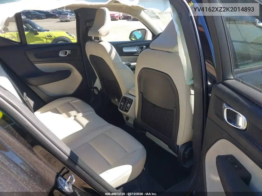 2019 Volvo Xc40 T5 Momentum/T5 R-Design VIN: YV4162XZ2K2014893 Lot: 45073728