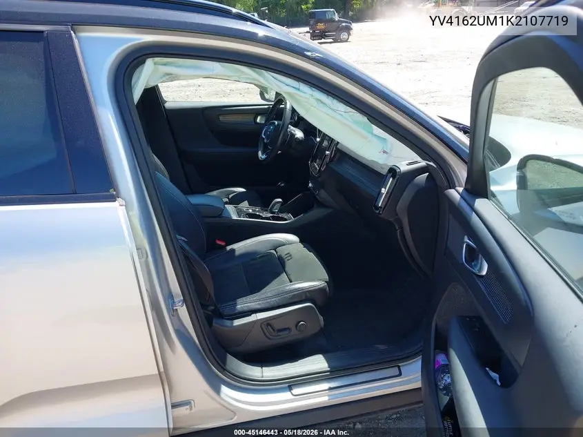 2019 Volvo Xc40 T5 R-Design VIN: YV4162UM1K2107719 Lot: 45146443