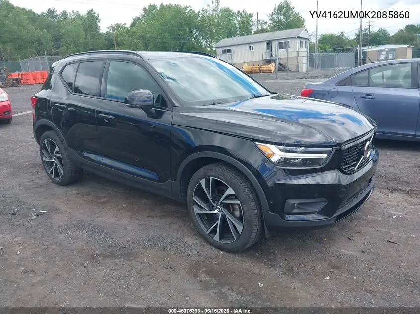 2019 Volvo Xc40 T5 R-Design VIN: YV4162UM0K2085860 Lot: 45375393