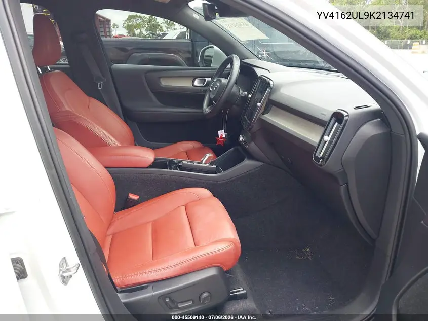 2019 Volvo Xc40 T5 Inscription VIN: YV4162UL9K2134741 Lot: 45509140