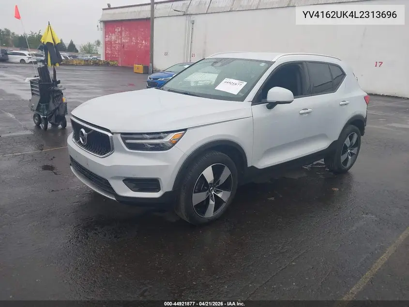 2020 Volvo Xc40 T5 Momentum VIN: YV4162UK4L2313696 Lot: 44921877