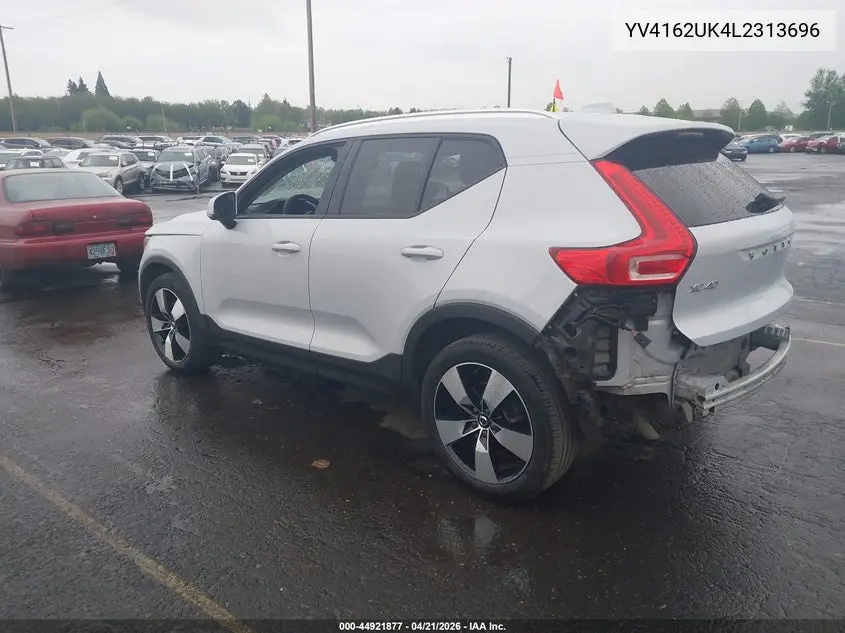 2020 Volvo Xc40 T5 Momentum VIN: YV4162UK4L2313696 Lot: 44921877